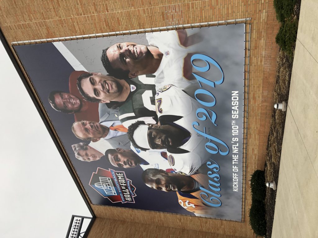 Pro Football Hall of Fame Mark Johnson