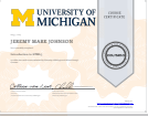 Mark Johnson University of Michigan website HTML
